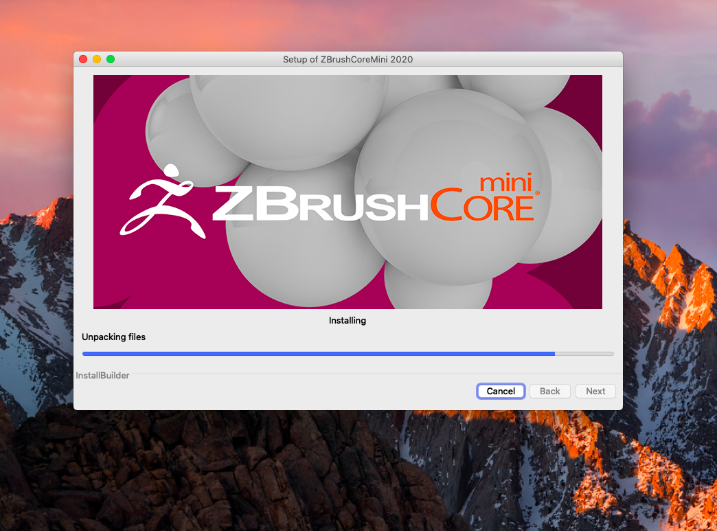 zbrush core mini download