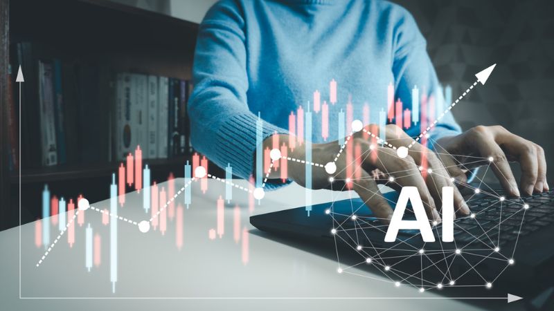 AIをビジネスに活用するイメージ