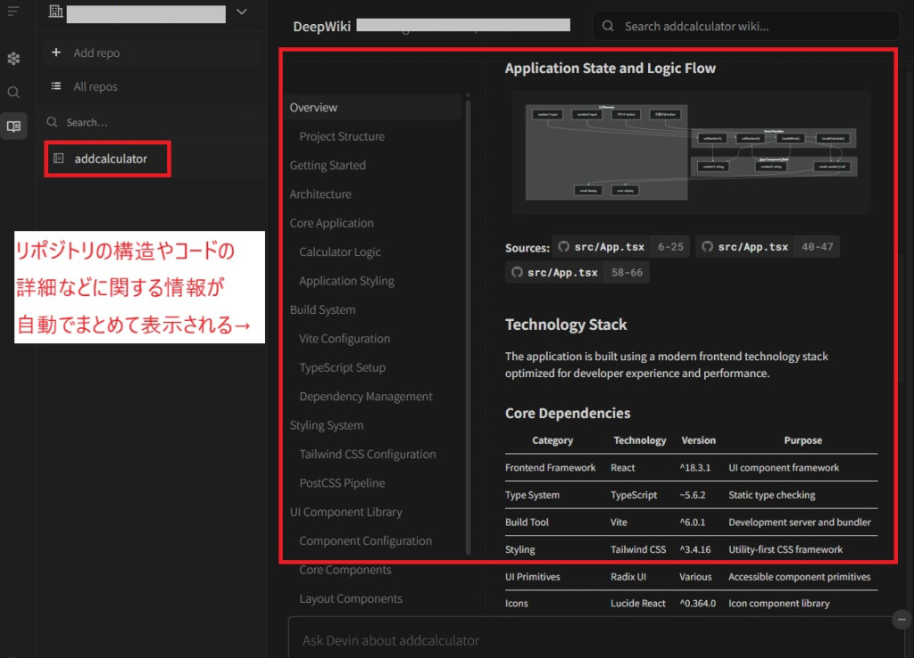 前述の計算機のアプリのリポジトリに関する詳細情報