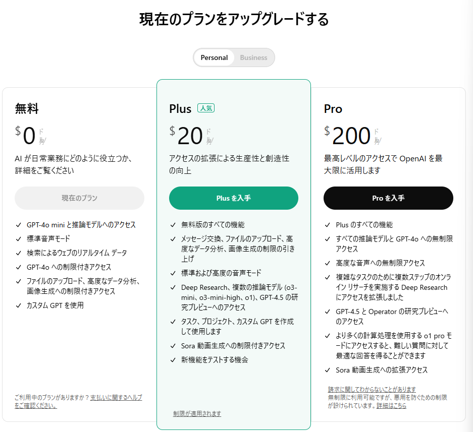 プラン洗濯