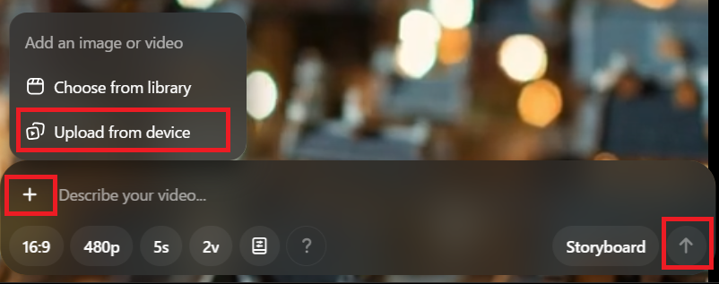 画像アップロード